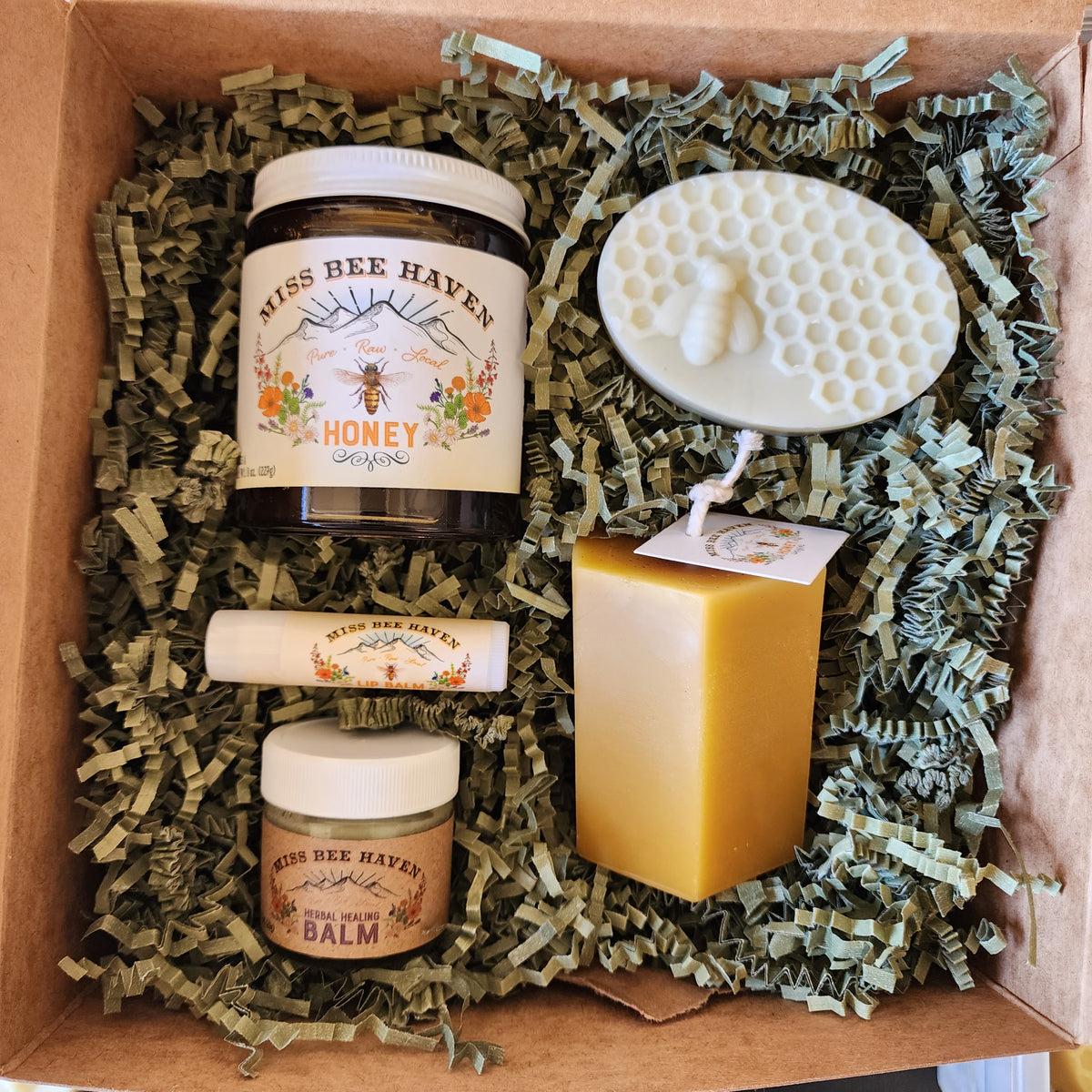 Hex Pillar Gift Set – Miss Bee Haven