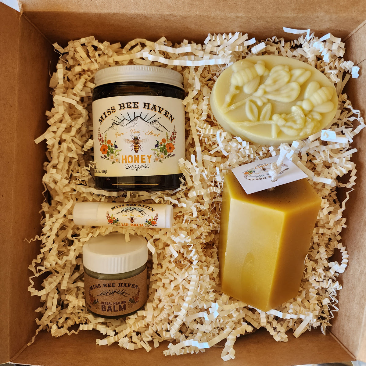 Hex Pillar Gift Set – Miss Bee Haven