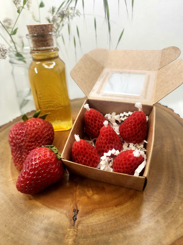 Starwberry Birthday Candle Pack