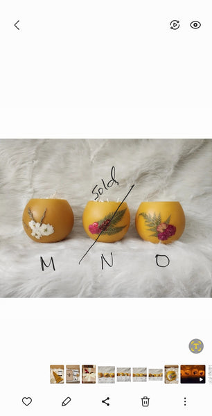 Beeswax Luminaries